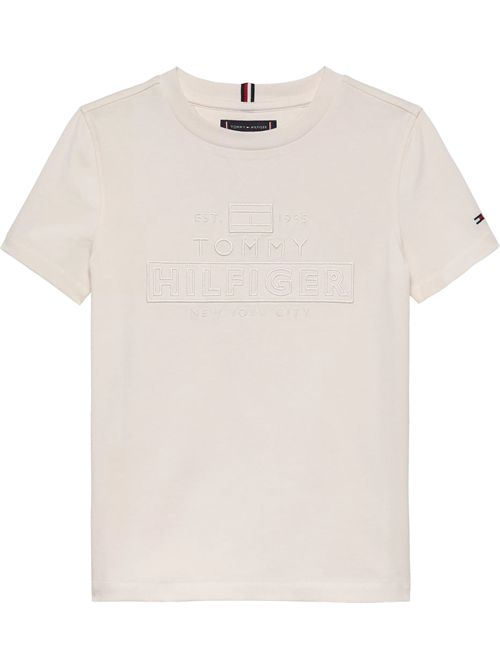 T-shirt bianca TOMMY HILFIGER | KB10367YBH